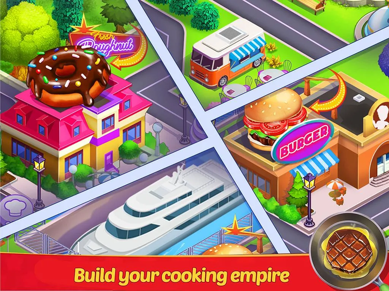 Restaurant Chef Cooking Games - عکس بازی موبایلی اندروید