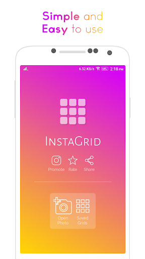 9 Cut Grids for Instagram - Image screenshot of android app