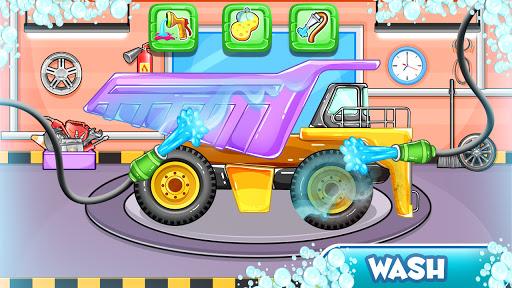 Truck Wash Games Kids Car Wash - Gameplay image of android game