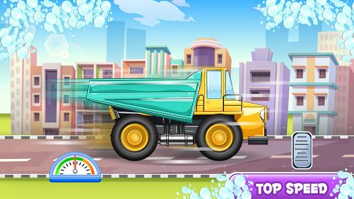 Truck Wash Games Kids Car Wash - عکس بازی موبایلی اندروید