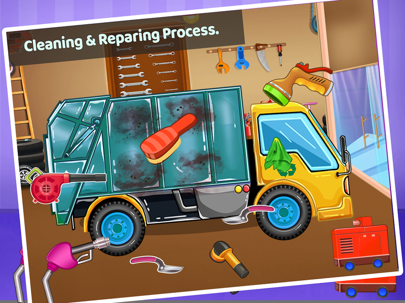 Toddler Truck Wash Adventure - Gameplay image of android game