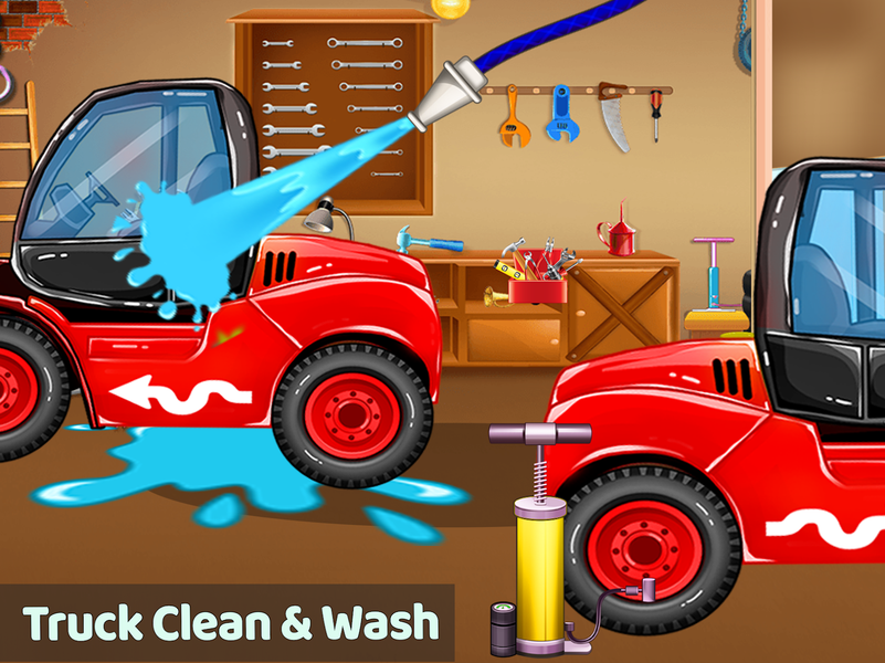 Toddler Truck Wash Adventure - Gameplay image of android game