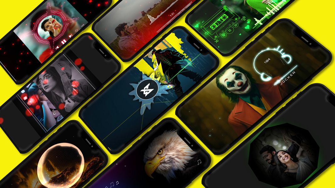 Avee template for avee player - Image screenshot of android app