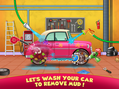 Kids Car Wash Garage: Cleaning Games for kids::Appstore for  Android