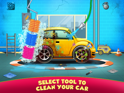 Car  Wash  Adventure & Kids Garage Games - Image screenshot of android app