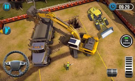 Real Excavator Driving Simulator - Digging Games - عکس بازی موبایلی اندروید
