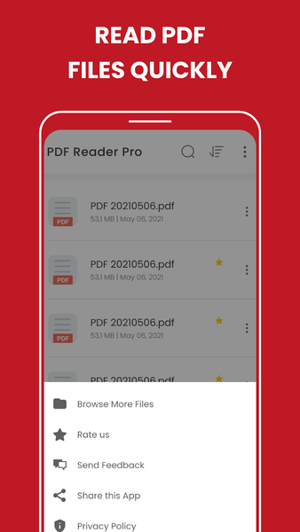 PDF Viewer: Read All PDF Files - عکس برنامه موبایلی اندروید