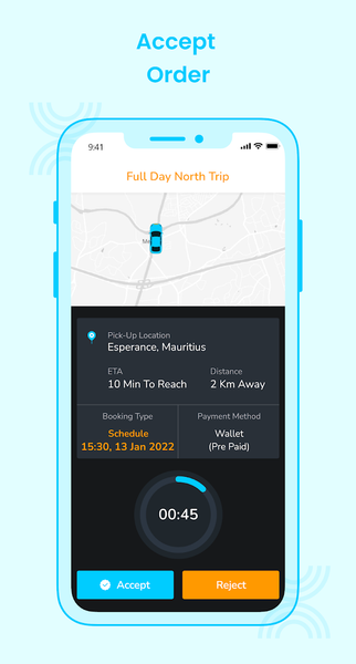 Yugo Partner (Driver app) - Image screenshot of android app