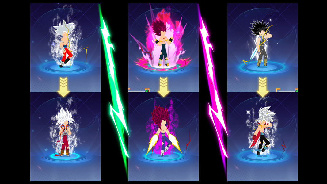 God Of Z : Legend Warrior - Gameplay image of android game