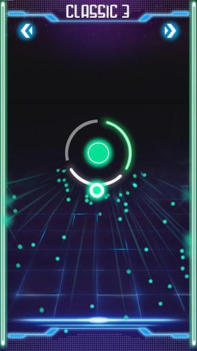 Circle Break - Glow Neon Smash - Gameplay image of android game
