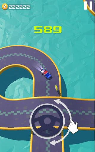 Endless Highway - Finger Driver - Gameplay image of android game
