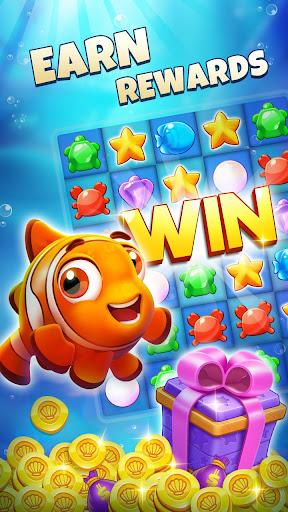 Fish Crush ۲ - Match ۳ Puzzle - عکس بازی موبایلی اندروید