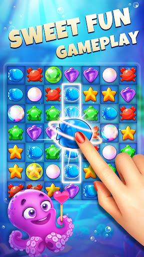 Fish Crush 2 - Match 3 Puzzle - Gameplay image of android game