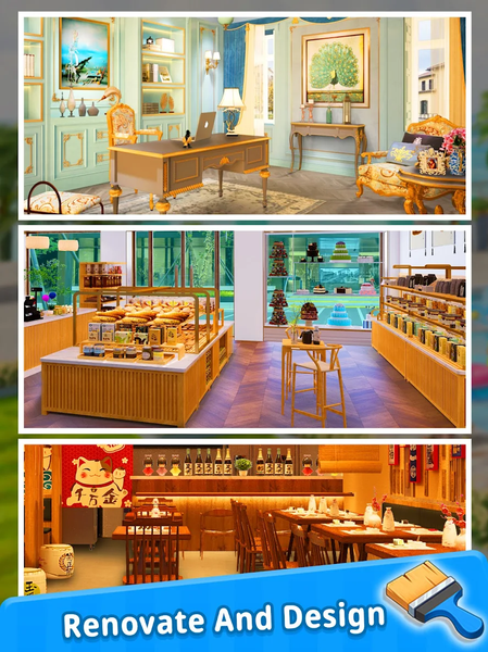 Merge Designer - Decor & Story - عکس بازی موبایلی اندروید