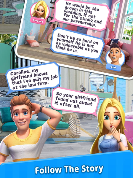 Merge Designer - Decor & Story - عکس بازی موبایلی اندروید