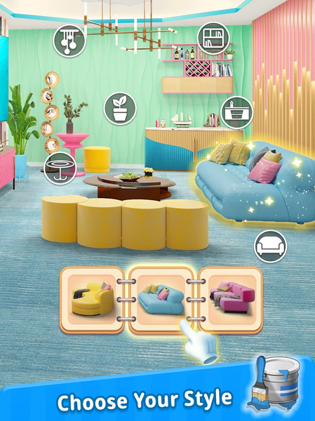 Merge Designer - Decor & Story - عکس بازی موبایلی اندروید