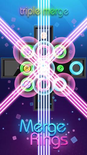 Merge Rings Neon - Drag n Fuse - عکس بازی موبایلی اندروید