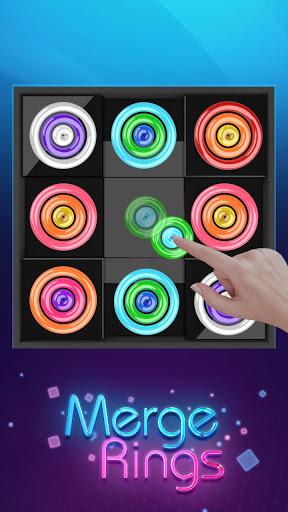 Merge Rings Neon - Drag n Fuse - عکس بازی موبایلی اندروید