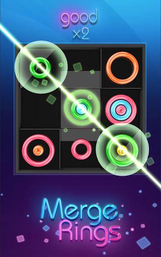 Merge Rings Neon - Drag n Fuse - عکس بازی موبایلی اندروید