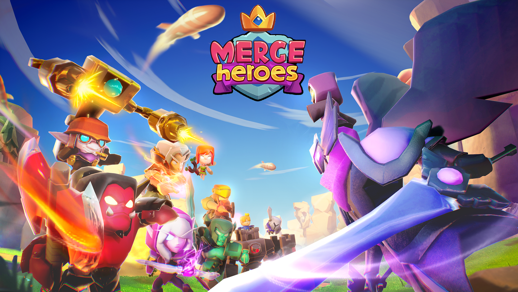 Merge Heroes: Tower Defense - Gameplay image of android game