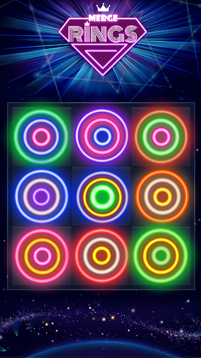 Merge Rings - Gameplay image of android game