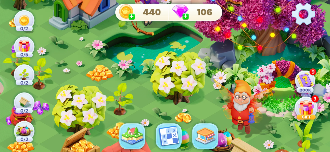 Nonogram Puzzle - Elf Island - Gameplay image of android game