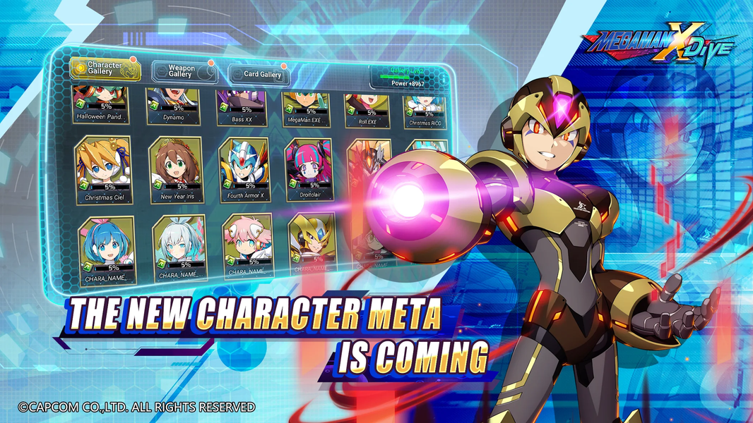 MEGA MAN X DiVE - MOBILE - عکس بازی موبایلی اندروید