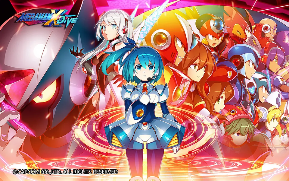 MEGA MAN X DiVE - MOBILE - عکس بازی موبایلی اندروید