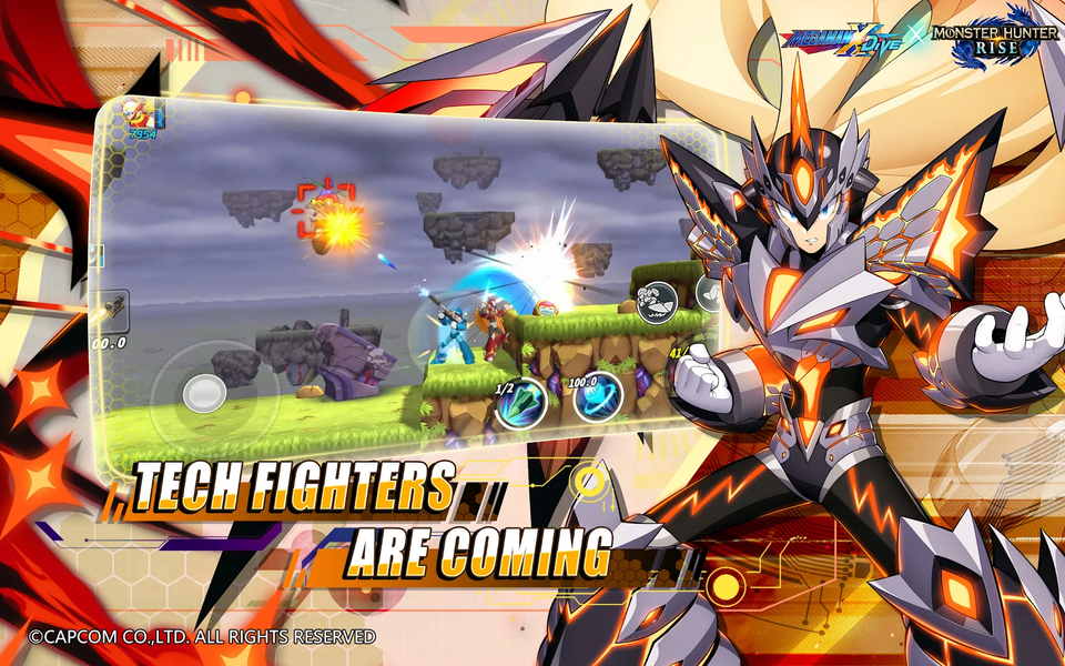 MEGA MAN X DiVE - MOBILE - عکس بازی موبایلی اندروید