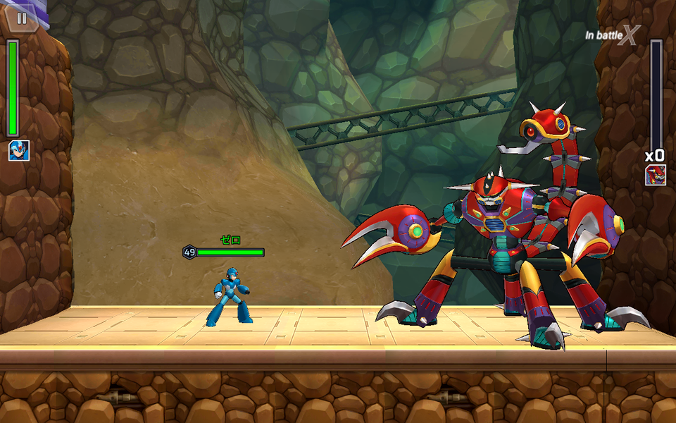 MEGA MAN X DiVE - MOBILE - عکس بازی موبایلی اندروید