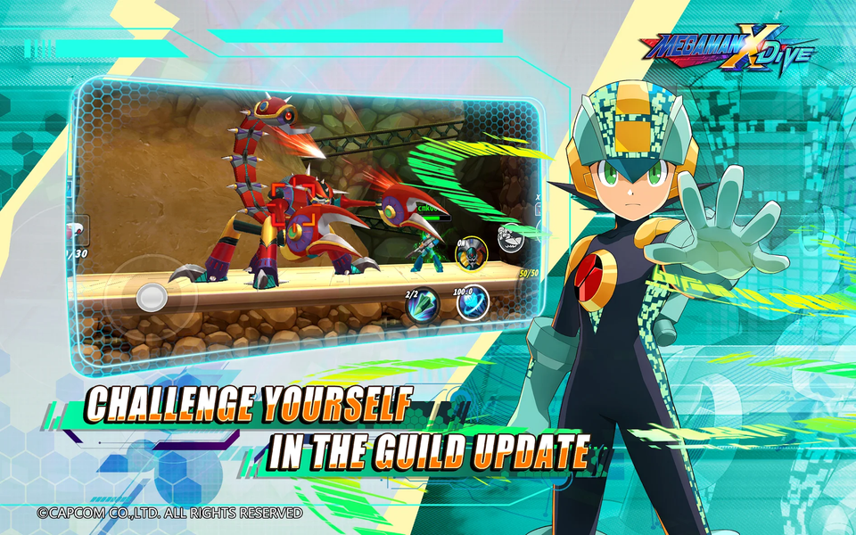 MEGA MAN X DiVE - MOBILE - عکس بازی موبایلی اندروید
