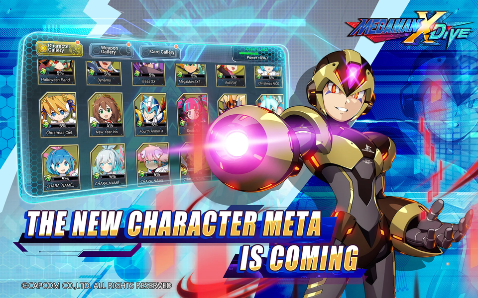 MEGA MAN X DiVE - MOBILE - عکس بازی موبایلی اندروید