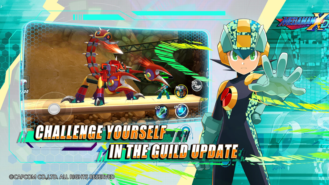 MEGA MAN X DiVE - MOBILE - عکس بازی موبایلی اندروید