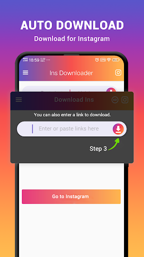 Ins Downloader -FastSave Photo & Video - عکس برنامه موبایلی اندروید