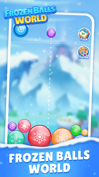 Frozen Balls World - عکس بازی موبایلی اندروید