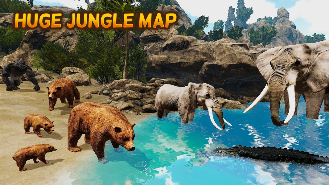 The Bear - Animal Simulator - عکس بازی موبایلی اندروید