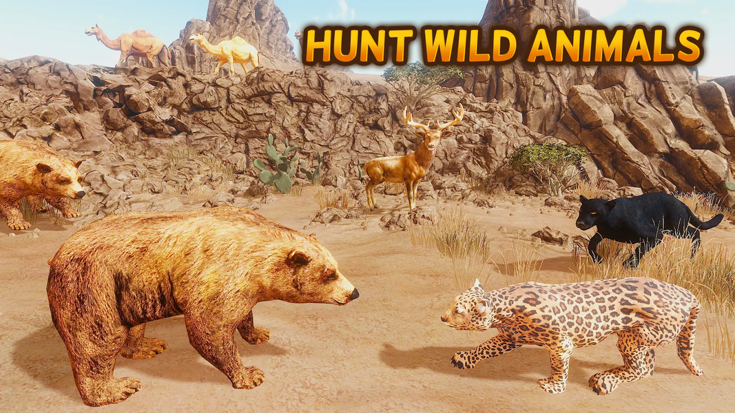 The Bear - Animal Simulator - عکس بازی موبایلی اندروید
