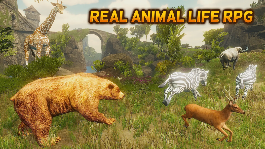 The Bear - Animal Simulator - عکس بازی موبایلی اندروید
