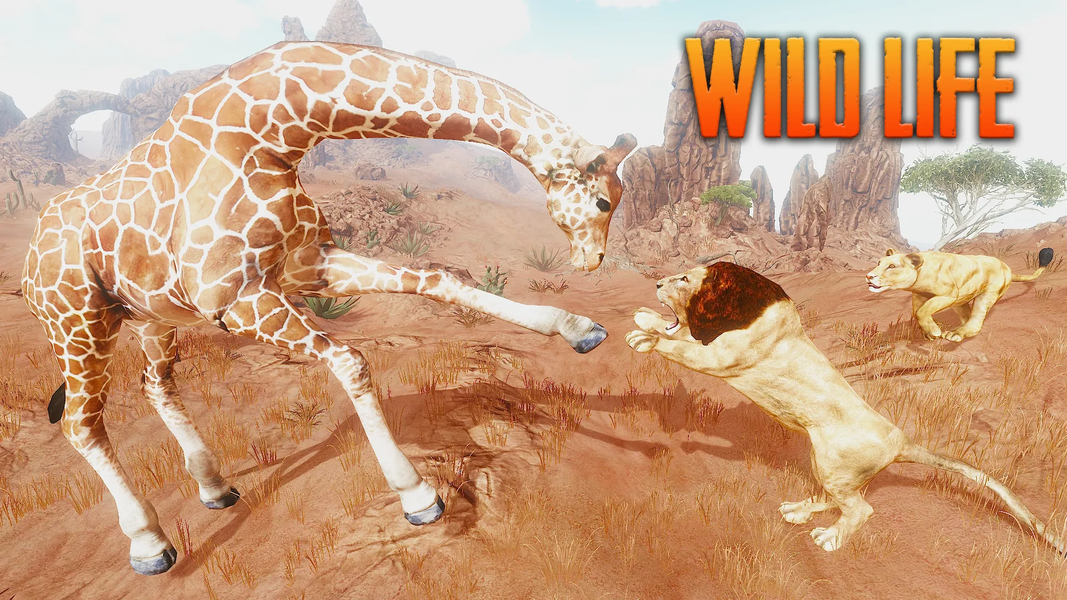 The Giraffe - Animal Simulator - عکس بازی موبایلی اندروید