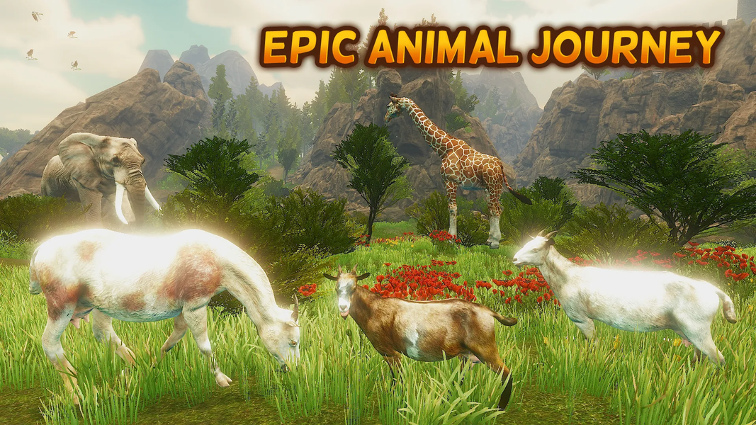 The Goat - Animal Simulator - عکس بازی موبایلی اندروید