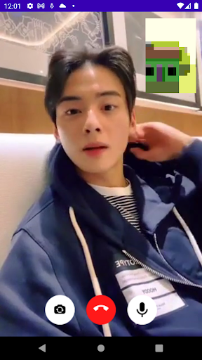 Cha Eun Woo Fake Video Call - عکس برنامه موبایلی اندروید