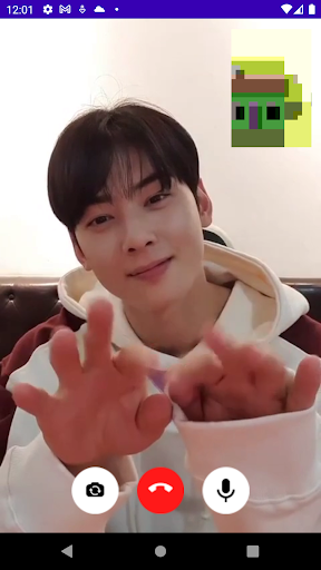 Cha Eun Woo Fake Video Call - عکس برنامه موبایلی اندروید
