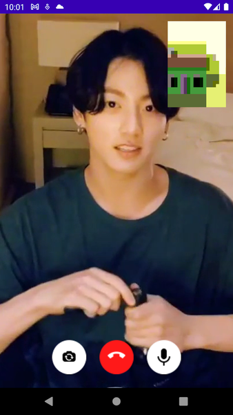 Jeon Jungkook Fake Video Call - عکس برنامه موبایلی اندروید