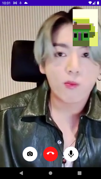 Jeon Jungkook Fake Video Call - عکس برنامه موبایلی اندروید