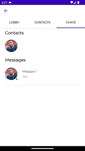 Mbappe Fake Video Call - Image screenshot of android app