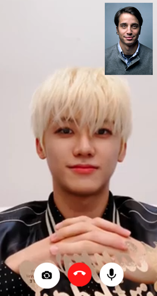 NCT Fake Chat & Video Call - عکس برنامه موبایلی اندروید