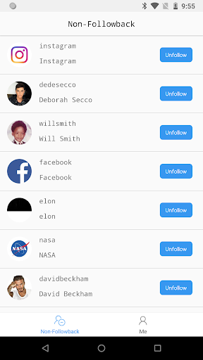 Followers - Unfollowers for Instagram - Image screenshot of android app