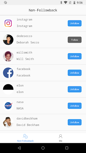 Followers - Unfollowers for Instagram - عکس برنامه موبایلی اندروید