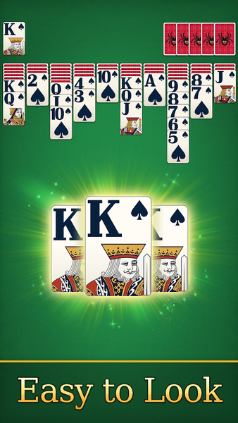 Spider Solitaire Card Games - عکس بازی موبایلی اندروید