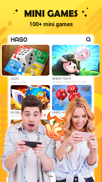 Hago- Party, Chat & Games - Image screenshot of android app